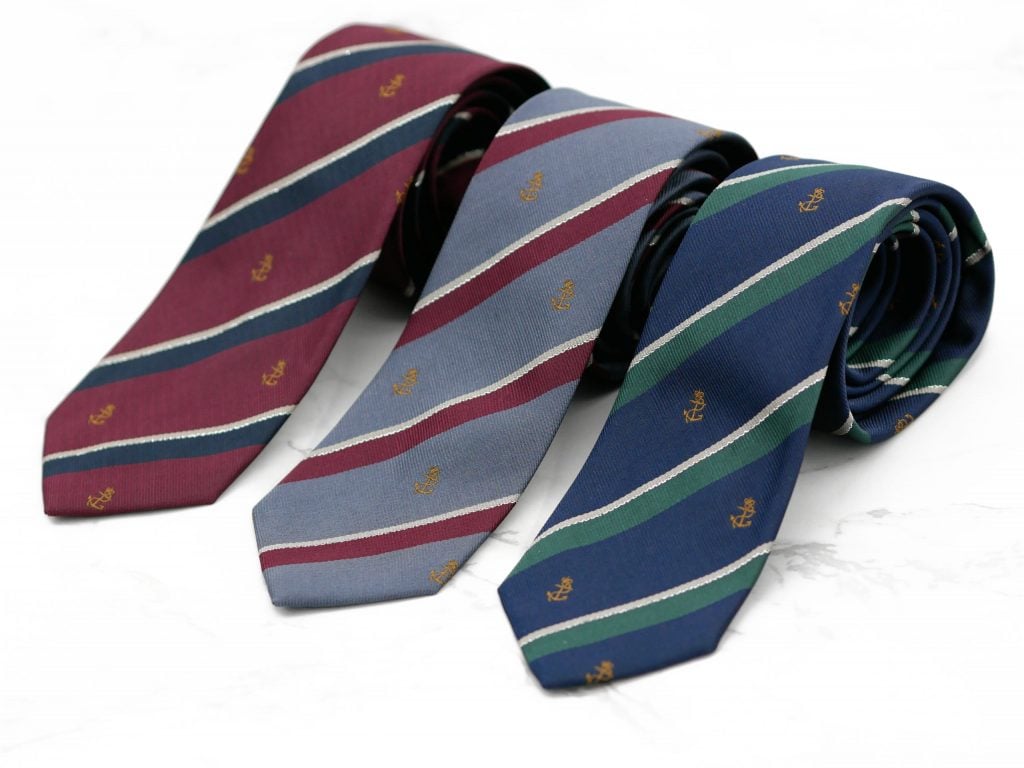 示意圖/卡爾登西服的手打領帶，在炎炎夏日可以給人一種清爽的氣息。