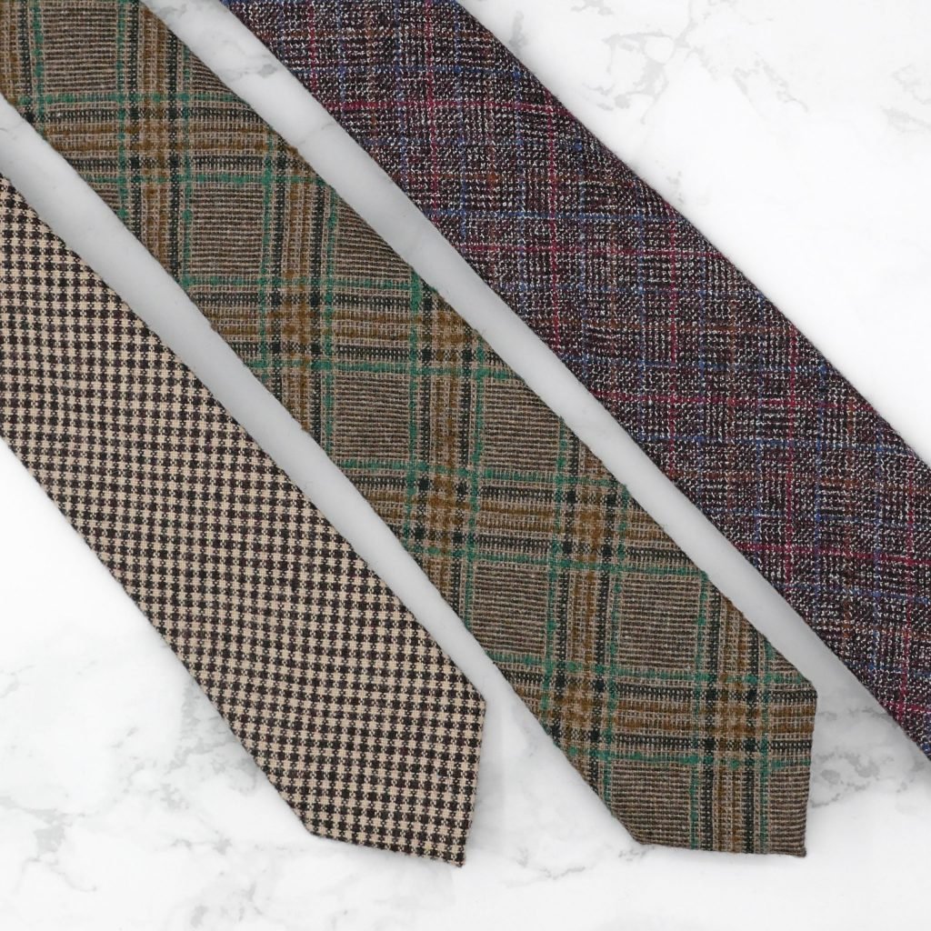 示意圖/卡爾登西服的手打羊毛領帶，在冬天時是厚重西裝外套的最佳拍檔。
